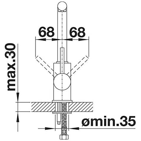 Rubinetto da cucina Mila / Mila-S, Argento, 519414 - Foto 2