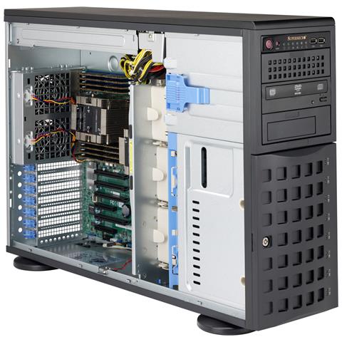 CSE-745BAC-R1K23B computer case Full Tower Nero 1230 W - Foto 1