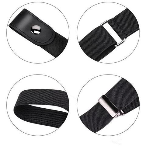 Cintura Elastica Senza Fibbia Grey - Foto 4