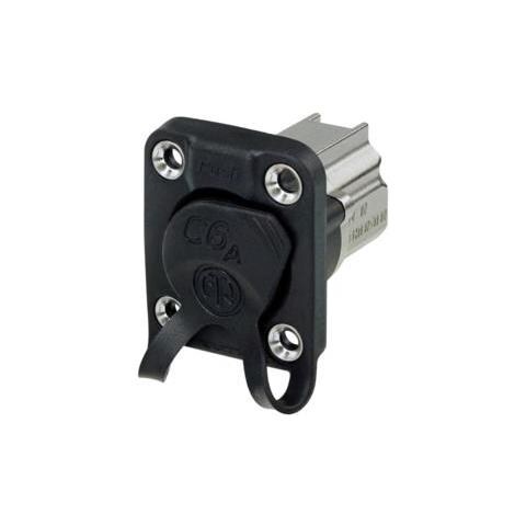 Ne8fdx-p6-w Cavo Di Collegamento Rj45 Female Nero, Bianco - Foto 1