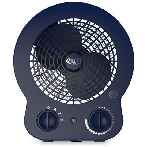 Termoventilatore Dori Night Potenza 2000 Watt Termostato Volume Riscaldabile 60 mc Colore Blu Notte - Foto 2