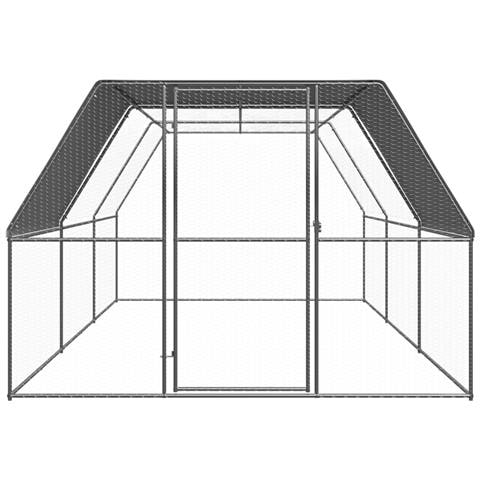 Pollaio Per Esterni 3x6x2 M In Acciaio Zincato - Foto 2