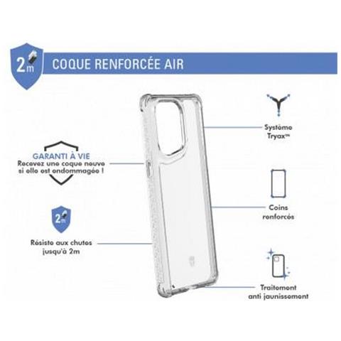 Cover Rinforzata Per Oppo Find X5 Pro Air, Trasparente - Foto 2