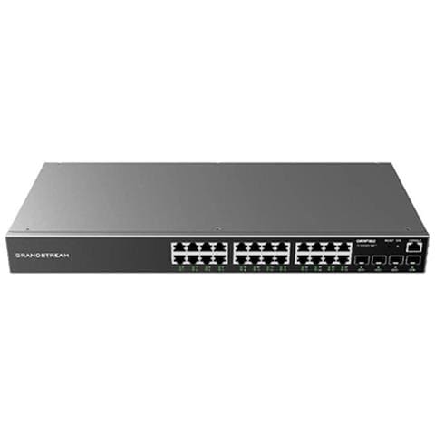 Switch di Rete Gestito GWN7803 Enterprise Layer 2+ Ethernet (10/100/1000) Nero - Foto 1