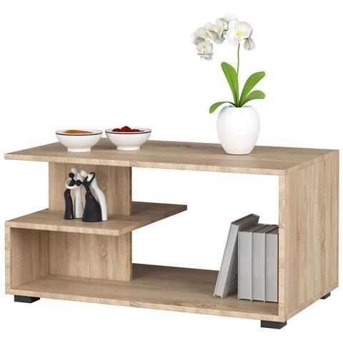 Tavolino da caff? PIN, 90x51x45 cm, Colore Sonoma Quercia - Foto 2