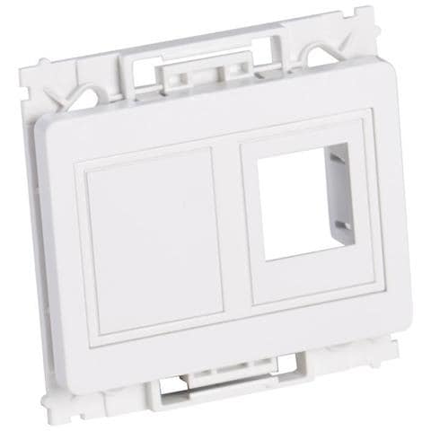 LVN126160 Placca copripresa e copri interruttori Bianco - Foto 1