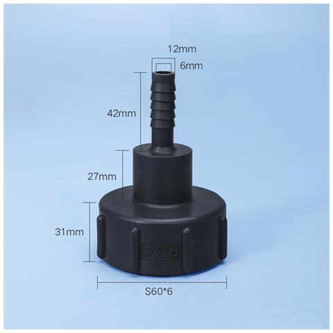 Adattatore Per Tubo Flessibile Del Serbatoio In Plastica Strumenti Per Il Montaggio Di Tubi Da Giardino Ibc  12 Mm - Foto 5