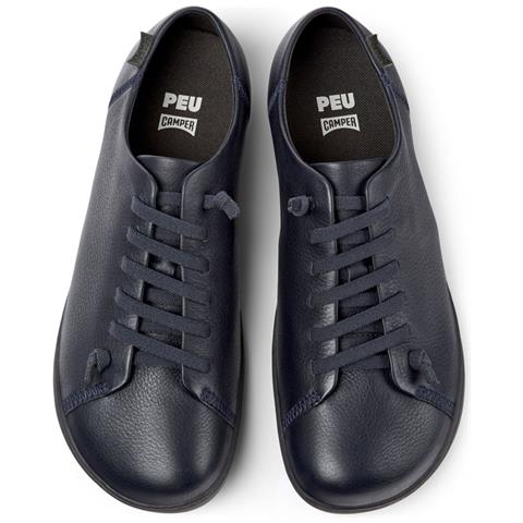 Strobel Sneakers Pelle Di Mucca Scarpe Uomo Blu Eu 41, K100249-049 - Foto 3