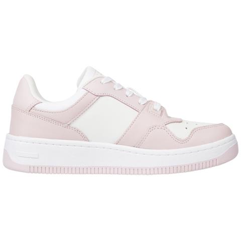 Retro Basket Sport Shoe Sneakers Pelle Scarpe Donna Rosa Eu 37, En0en02102 Th2 - Foto 3