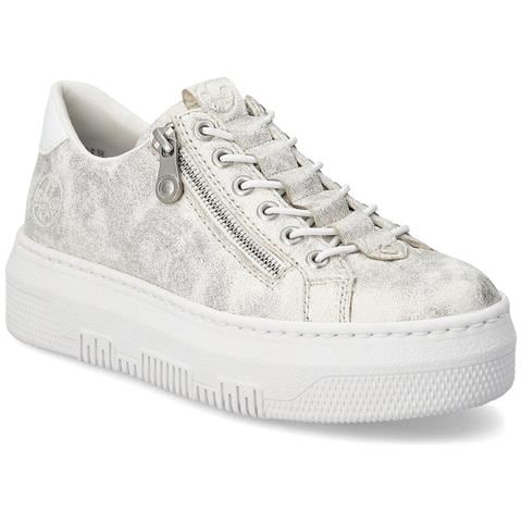 Leisure Trainers White Sneakers Sintetico E Tessile Scarpe Donna Bianco Eu 40, M1953-60 - Foto 1