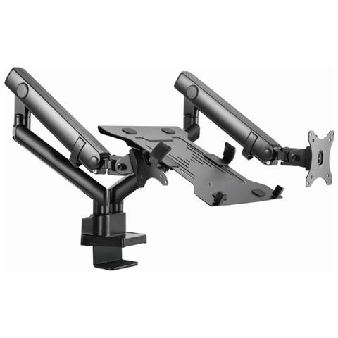 MA-DA3-02 Supporti a parete per TV 81,3 cm (32") Scrivania Nero - Foto 2