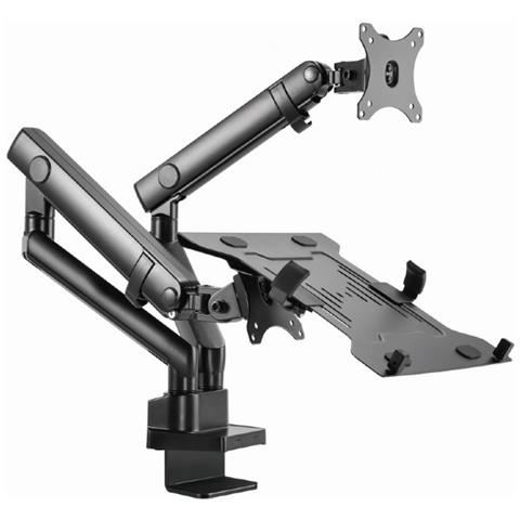 MA-DA3-02 Supporti a parete per TV 81,3 cm (32") Scrivania Nero - Foto 1