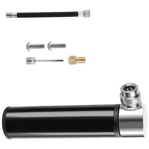 Mini Pompa Per Bici In Lega Di Alluminio Black - Foto 3