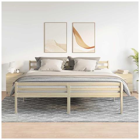 Comodini 2 Pz Con 2 Cassetti Rovere Sonoma 40x36x50 Cm - Foto 3