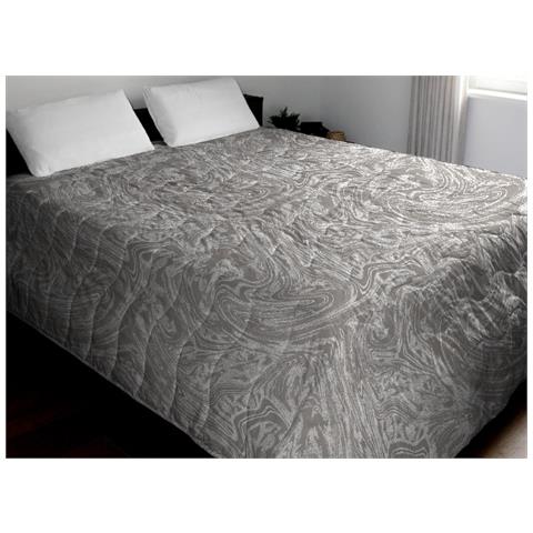 Trapuntino Piumino Estivo Primaverile 100gr Mq Leggero Disegno Splash 1 Piazza E Mezza Beige - Foto 1