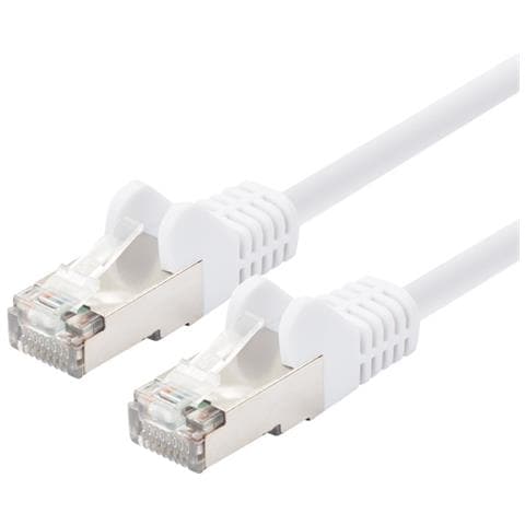 TCR55SS005W cavo di rete Bianco 0,5 m Cat5e F /UTP (FTP) - Foto 1