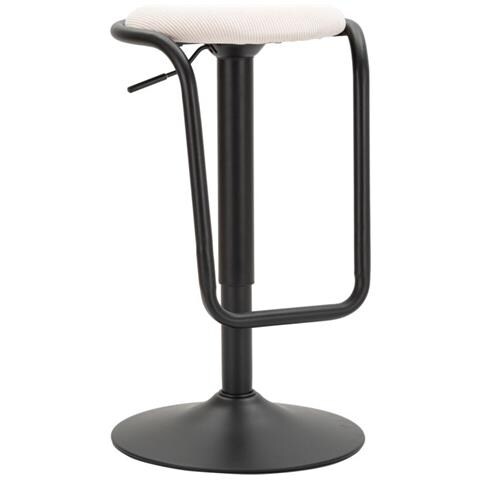 Sgabello Alto Mf448 - Bianco - Metallo - 41x41x61 Cm - Foto 1