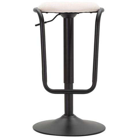 Sgabello Alto Mf448 - Bianco - Metallo - 41x41x61 Cm - Foto 2