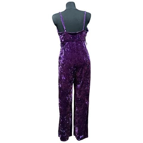 Tuta Senza Maniche Leggera Comoda Elegante Viola Taglia M - Foto 2