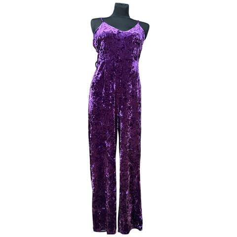 Tuta Senza Maniche Leggera Comoda Elegante Viola Taglia M - Foto 1