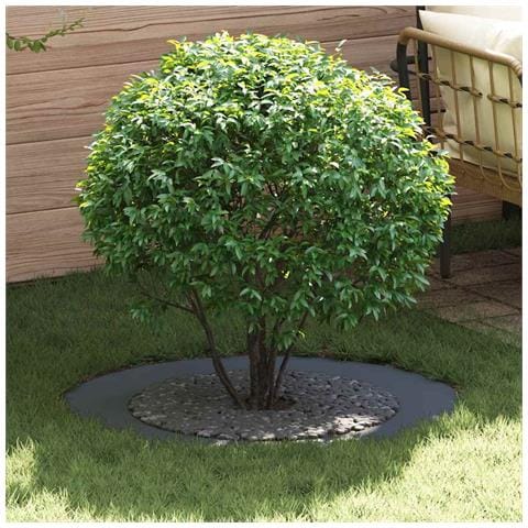 Anello piatto per albero Antracite Ø60 / 90 cm Acciaio - Foto 2