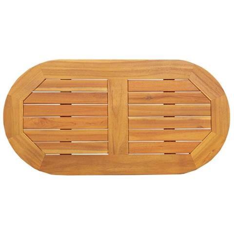 Piano del tavolo Marrone 80 x 40 x 2 cm - Foto 1