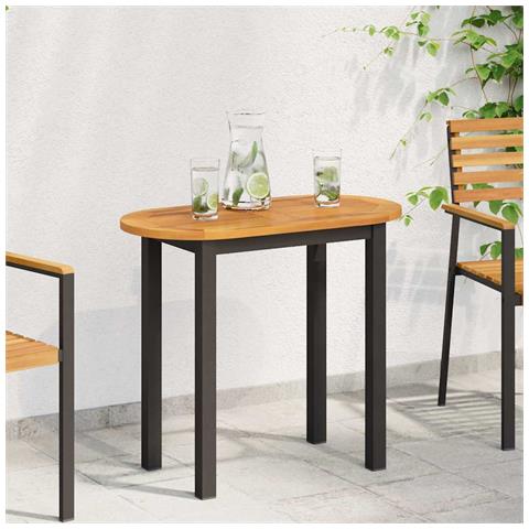 Piano del tavolo Marrone 80 x 40 x 2 cm - Foto 2