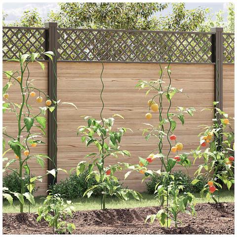 Sostegni a spirale per piante 5 pcs Verde 150 cm - Foto 2