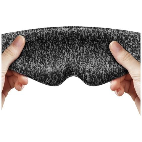 Mascherina Per Dormire Sagomata 3d - Blocca La Luce Per Un Sonno Riposante Black - Foto 4
