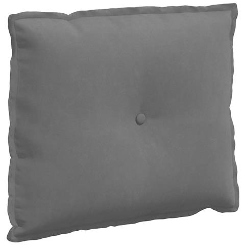 Cuscino per Schiena Grigio scuro 60 x 50 cm - Foto 1