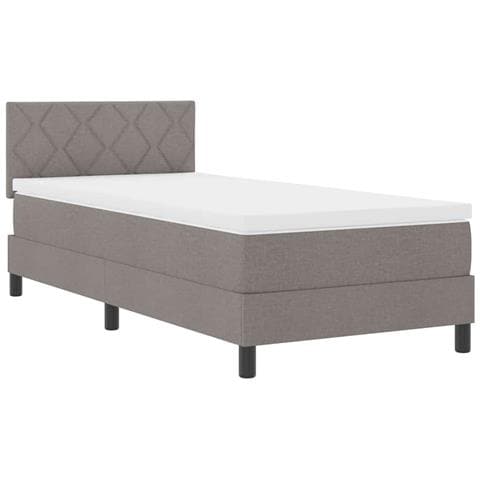Letto a molle con materasso Talpa 90 x 190 cm Tessuto - Foto 1