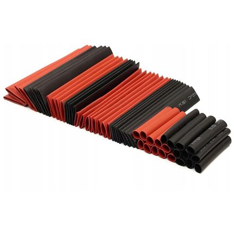 Set Di Tubetti Termorestringenti 127 Pezzi - Poliolefina, 2 Colori, 7 Dimensioni | Isolamento E Protezione Cavi Elettrici - Foto 2