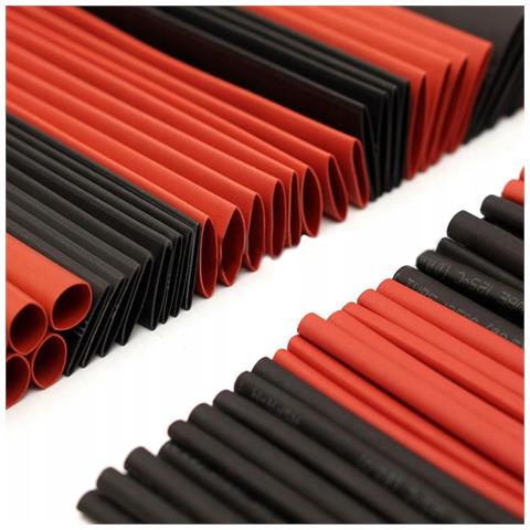 Set Di Tubetti Termorestringenti 127 Pezzi - Poliolefina, 2 Colori, 7 Dimensioni | Isolamento E Protezione Cavi Elettrici - Foto 5