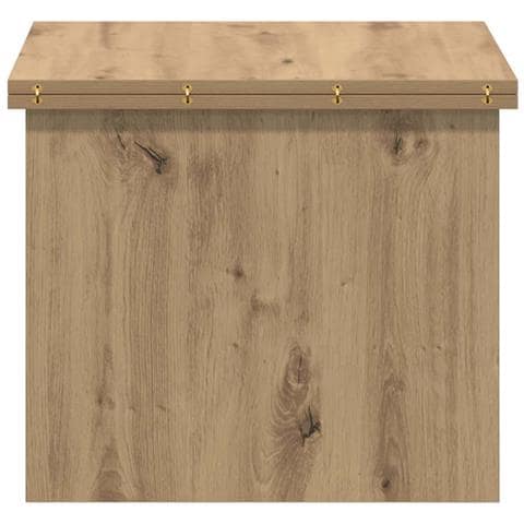 Tavolino da salotto Rovere artigianale 55 x 54,5 x 45 cm - Foto 9