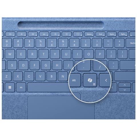 Surface 8YU-00027 tastiera per dispositivo mobile QWERTZ Tedesco Bluetooth Blu - Foto 2