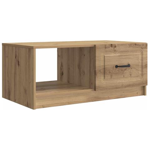 Tavolino da salotto Rovere Artigianale 90 x 50 x 37 cm - Foto 1