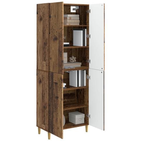 Set di armadi 2 pcs Legno antico 66 x 34,5 x 90 cm - Foto 2