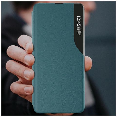 Eco Leather View Case Elegante Per Libri Con Supporto, Progettato Per Samsung Galaxy A22 4g, Di Colore Blu. - Foto 2