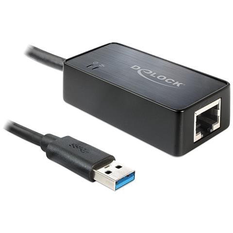 62121, USB3.0-A, RJ45, Maschio / femmina, Nero, Windows XP / XP-64 / Vista / Vista-64/7/7-64, Mac Lion 10.7, 10, 100, 1000 Mbit / s - Foto 2