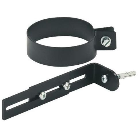 Set 2 collari diametro 10 cm per fissaggio a parete tubi stufe a pellets - Foto 2