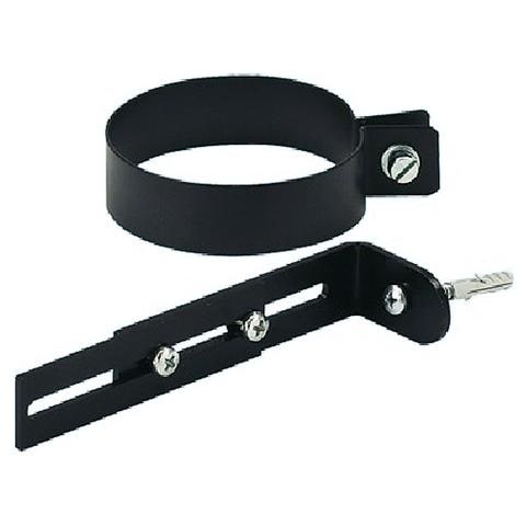 Set 2 collari diametro 10 cm per fissaggio a parete tubi stufe a pellets - Foto 1