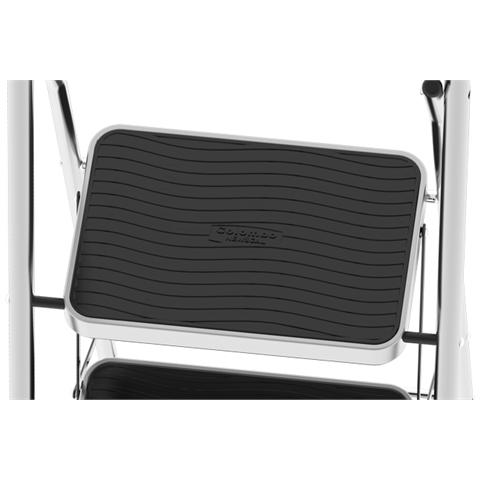 Scaletta Security 3 in alluminio a 3 gradini con appoggio di sicurezza - Foto 3