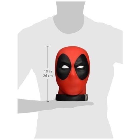 Marvel Heroes X-force Deadp. px Head Bank Salvadanaio - Foto 5