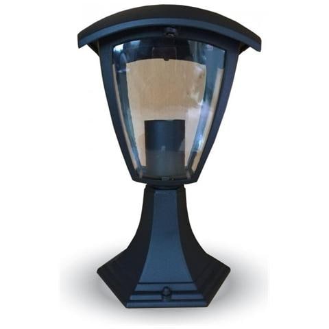 Lampada Da Giardino Segnaviali Lampione 4 Lati E27 Esterno Ip44 Vt-734 7057 - Foto 1