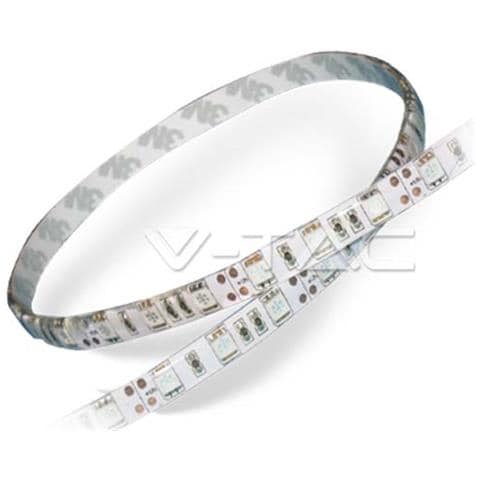 Striscia Led 5050 Monocolore 60 Led / metro - Bobina Da 5 Metri Luce Calda 3000k 2149 - Foto 2