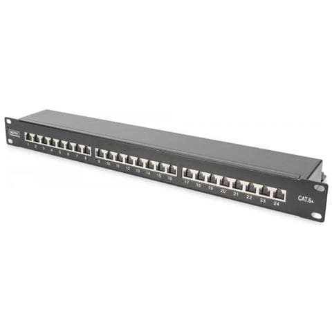 Patchp. 19" Cat6a EA 24-fach bk - Foto 1