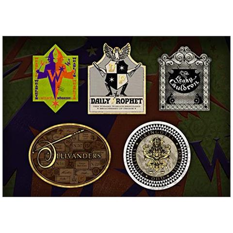 La Nobile Collezione 5X Diagon Alley Firma Negozio 200pc Puzzle Puzzle - Foto 2