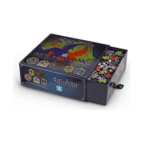 La Nobile Collezione 5X Diagon Alley Firma Negozio 200pc Puzzle Puzzle - Foto 4