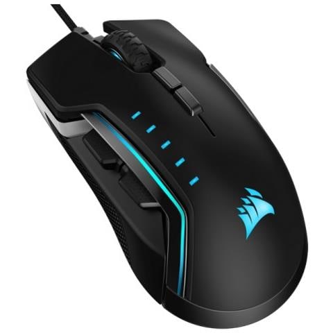 Mouse Glaive Rgb Pro Ottico 7 Tasti 18000 DPI Colore Nero - Foto 1