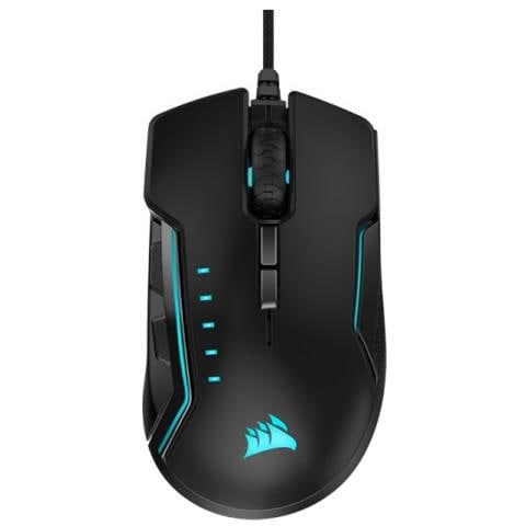 Mouse Glaive Rgb Pro Ottico 7 Tasti 18000 DPI Colore Nero - Foto 6